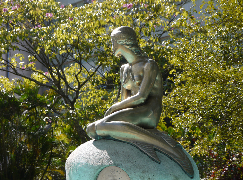 The Little Mermaid - replica at Brazil's Navy HQ The Little Mermaid - replica at Brazil's Navy HQ