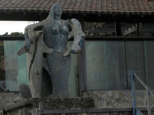 Praia de Sereia wooden Mermaid