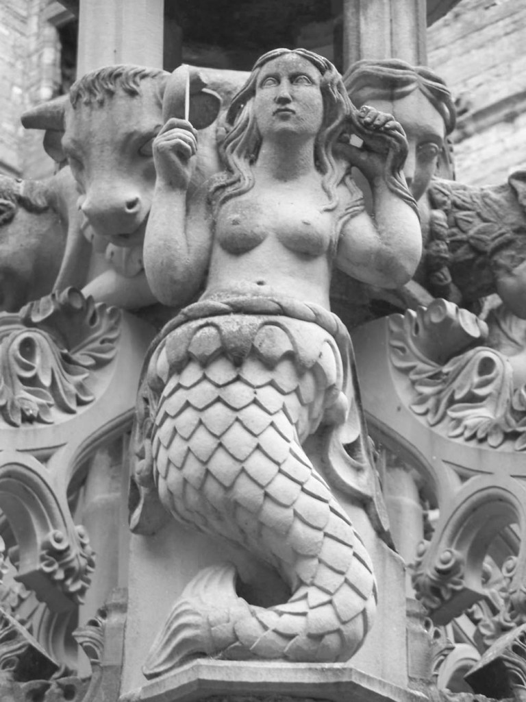 The King's Fountain Mermaid at Linlithgow Palace