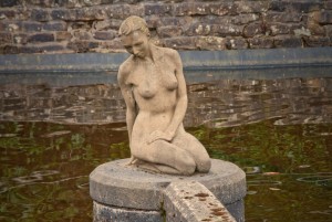 "Miranda" Mermaid Statue in Lancashire.