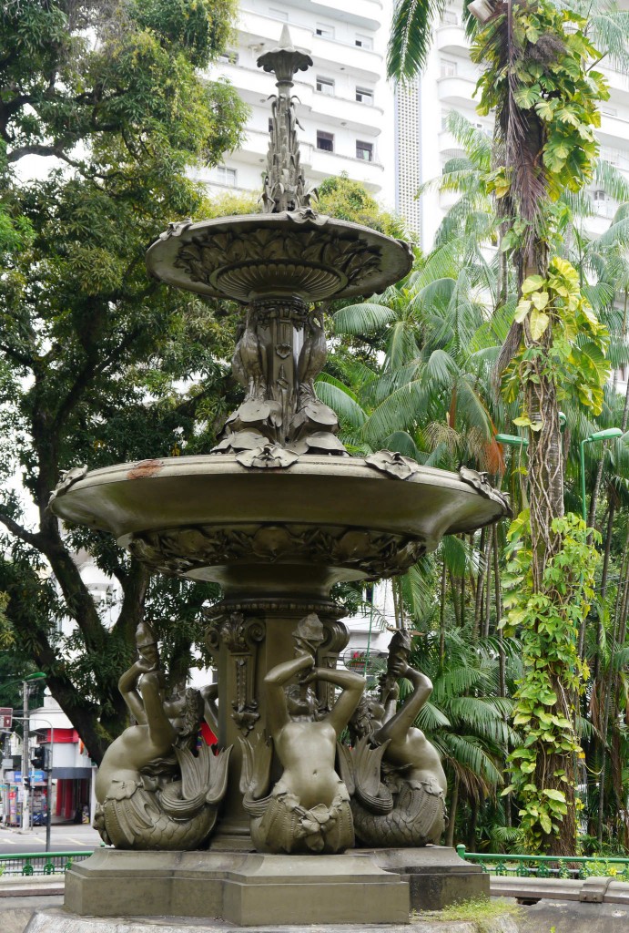 The Belém Mermaid Fountain.