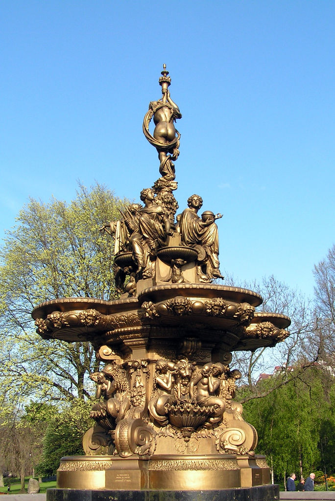 Ross Fountain in Edinborough