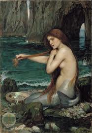 "A Mermaid" by John William Waterhouse, 1901 "A Mermaid" by John William Waterhouse, 1901