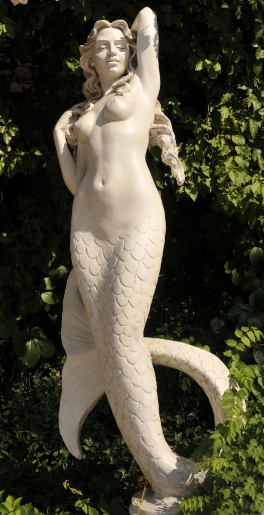 Triton and Nereida sculpture